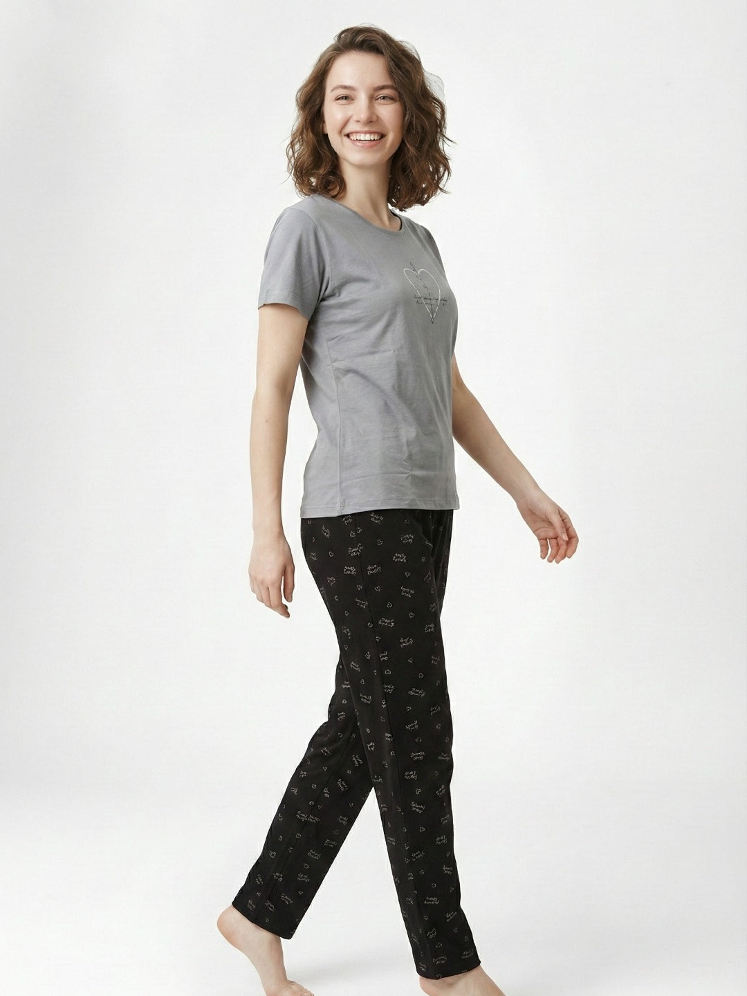 LS Women's Cotton Night Suit