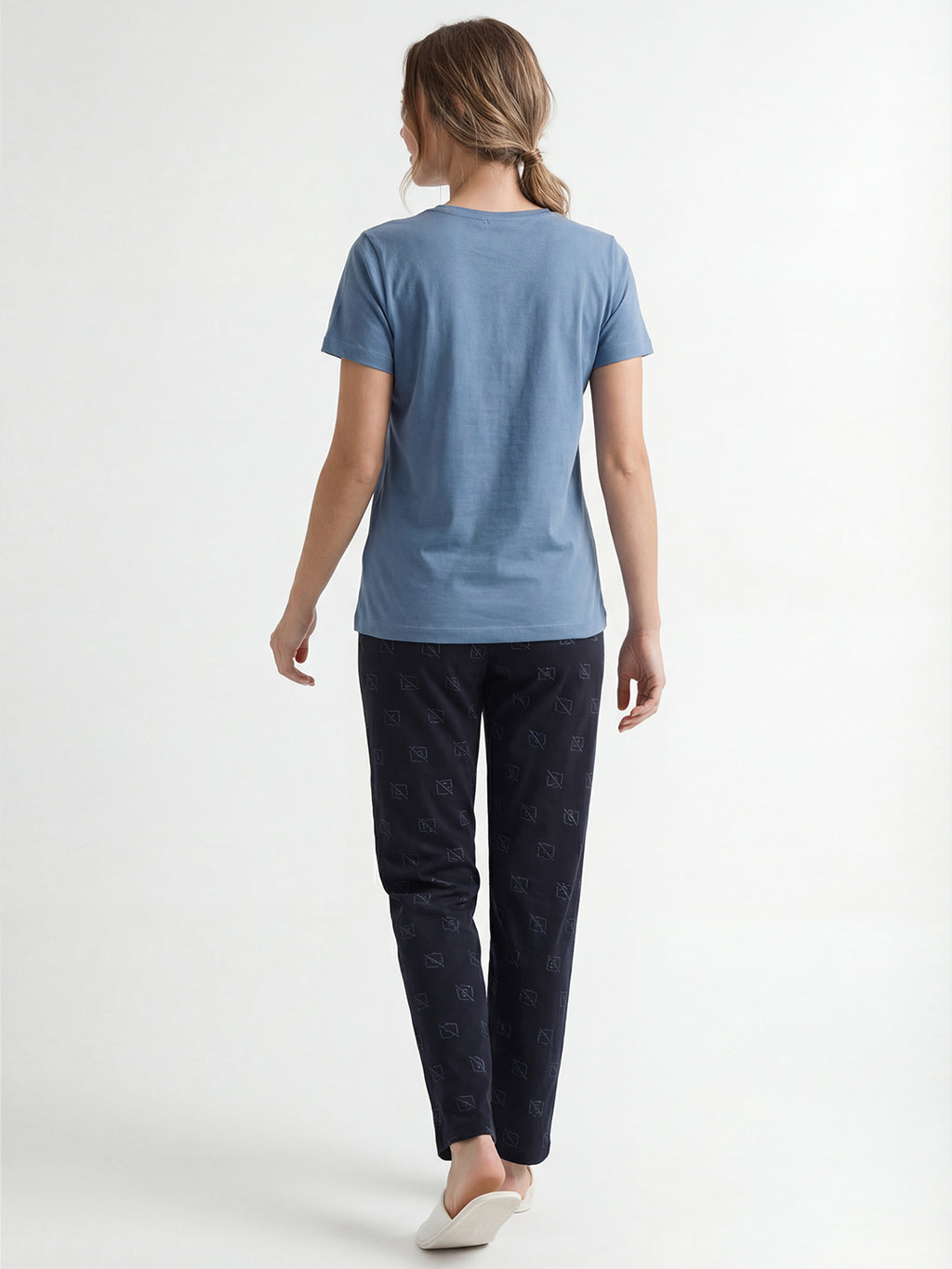 LS Women Cotton Night Suit