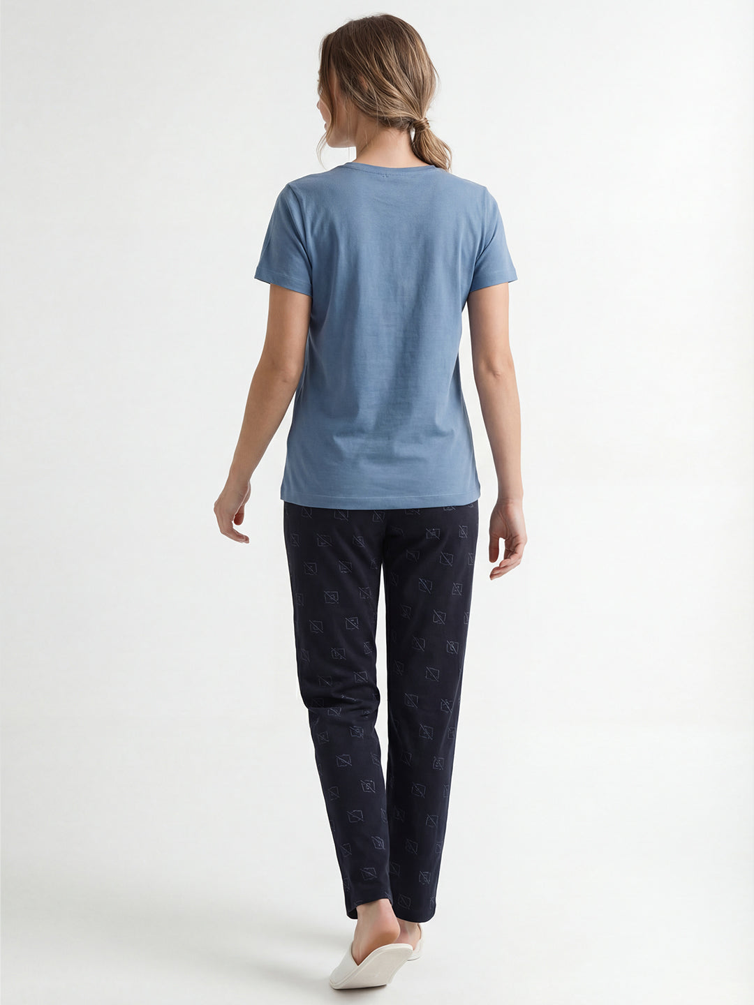 LS Women Cotton Night Suit