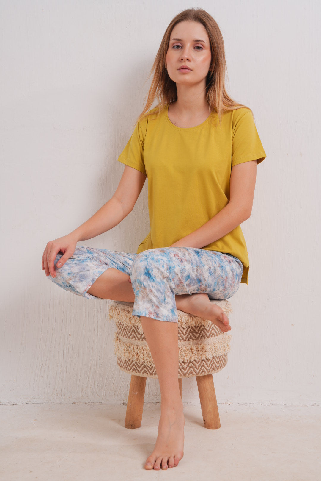 LS Women's Cotton Capri Set